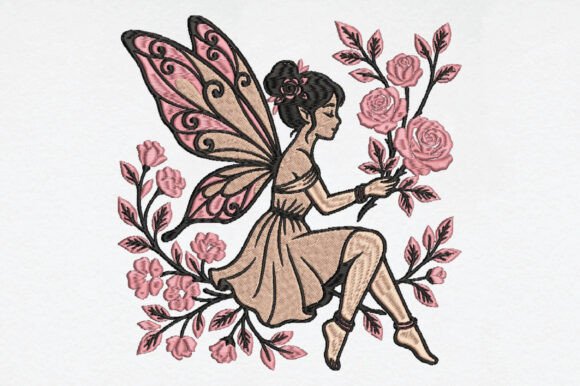 Cute Fairy: A Whimsical Addition to Your Embroidery Collection