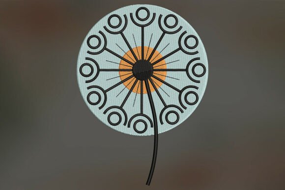 Dandelion Embroidery Design: A Perfect Gift Touch
