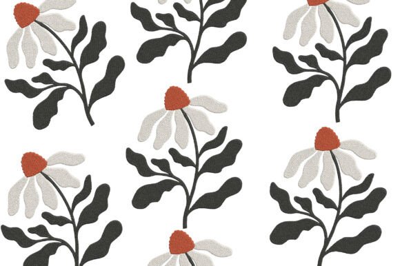 Echinacea Flower Embroidery Design Review