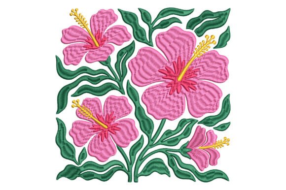 Tropical Hibiscus for Boutique Apparel